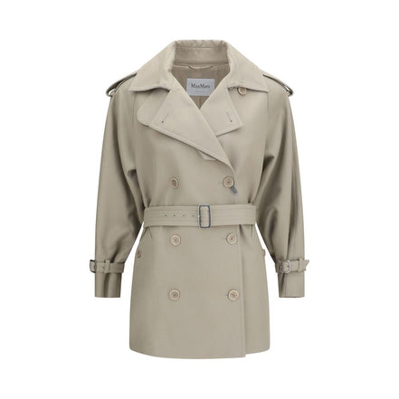 Max Mara Beige Cotton Trench Coat