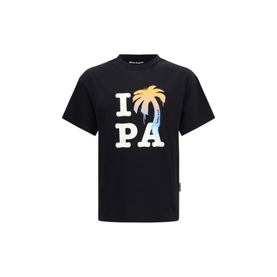 T-shirt in cotone Palm Angels nera
