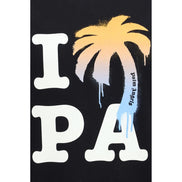 T-shirt en coton noir Palm Angels