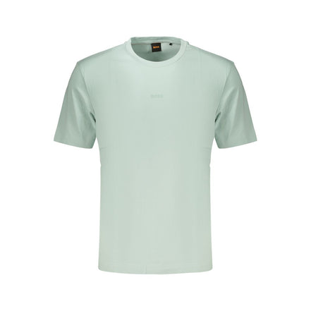 T-shirt Hugo Boss Verde en coton pour homme