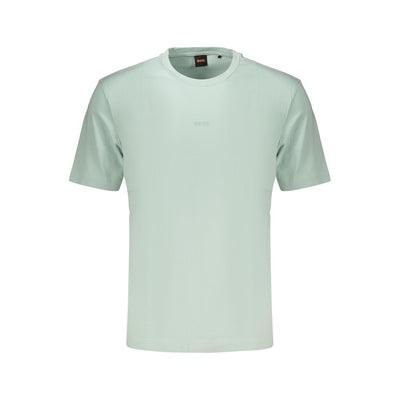 T-Shirt da uomo Hugo Boss in cotone verde