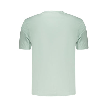 T-shirt Hugo Boss Verde en coton pour homme