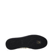 Versace Black Leather Chunky Sneakers