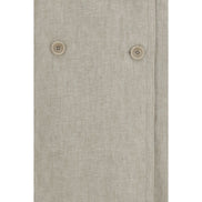 Max Mara Brown Linen Trench Coat