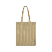 PINKO Beige Easy Tote Raffia Bag