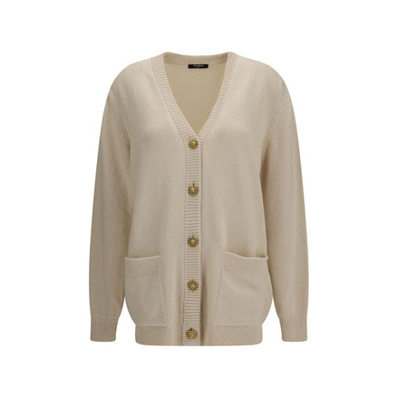 Cardigan Balmain en coton beige