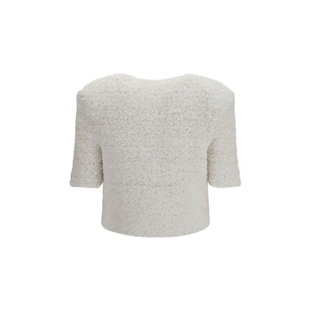 Gilet Balmain en polyamide blanc