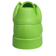 Scarpe da ginnastica basse Dolce & Gabbana Portofino in pelle verde
