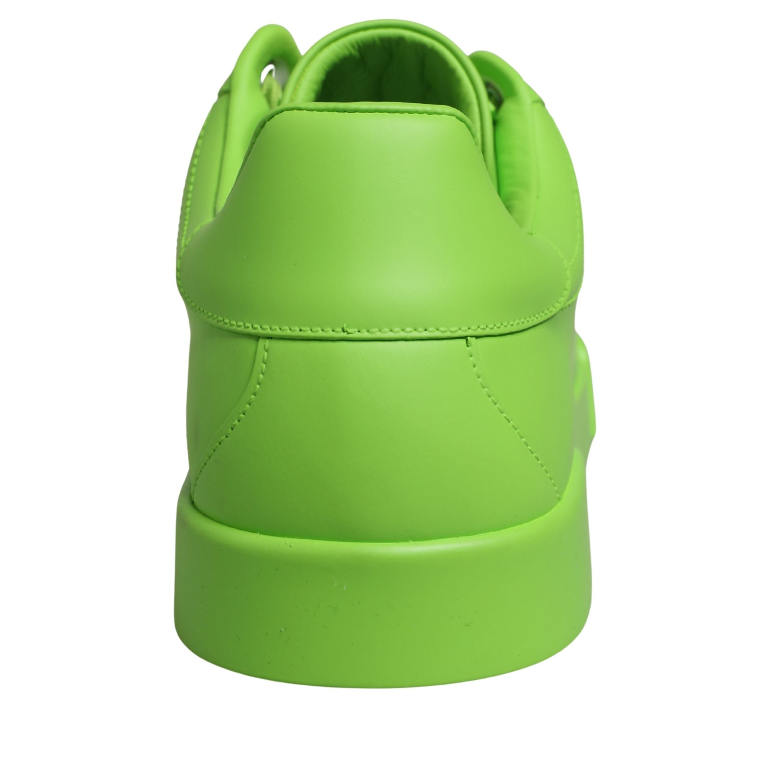 Scarpe da ginnastica basse Dolce & Gabbana Portofino in pelle verde