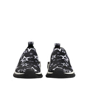 Dolce & Gabbana Sneakers Sorrento Nere con Logo Stelle