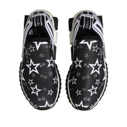 Dolce & Gabbana Sneakers Sorrento Nere con Logo Stelle