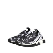 Dolce & Gabbana Sneakers Sorrento Nere con Logo Stelle