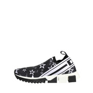 Dolce & Gabbana Sneakers Sorrento Nere con Logo Stelle