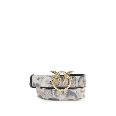 PINKO Multicolor Python Print Belt