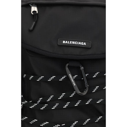 Sac à dos Balenciaga en nylon noir
