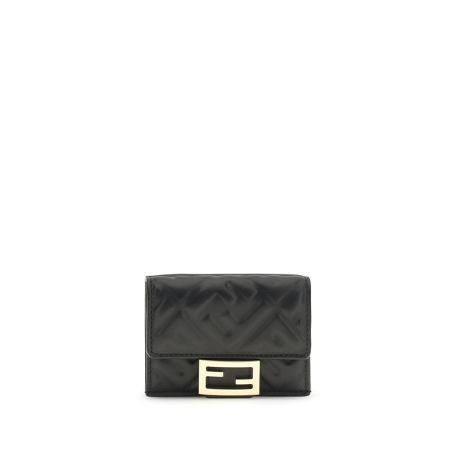Fendi Black Leather Wallet
