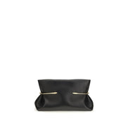 Givenchy Black Napa Leather Clutch Bag