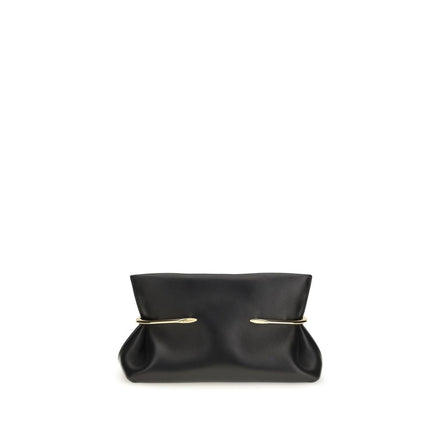 Givenchy Black Napa Leather Clutch Bag