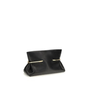 Givenchy Black Napa Leather Clutch Bag