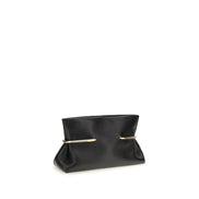 Givenchy Black Napa Leather Clutch Bag