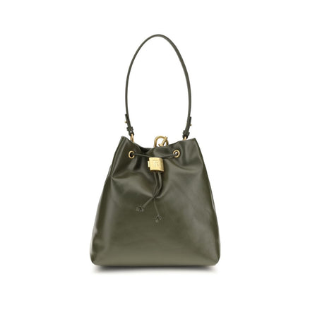 Balmain Bicolor Calf Leather Backpack