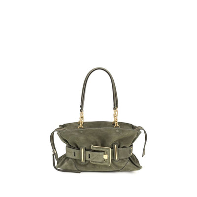 Balmain Bicolor Calf Leather Handbag