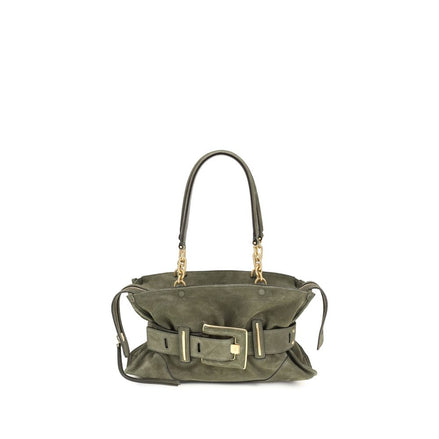 Balmain Bicolor Calf Leather Handbag