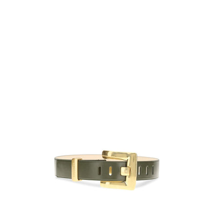 Balmain Bicolor Calf Leather Regular Belt