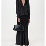 Saint Laurent Black Leather Handbag