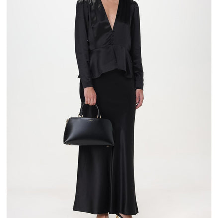 Saint Laurent Black Leather Handbag