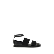 Max Mara Black Flat Sandals
