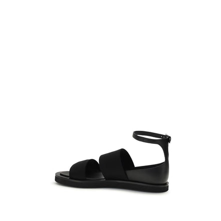 Max Mara Black Flat Sandals
