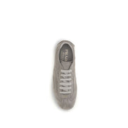 Prada Beige Lamb Athletic Sneakers