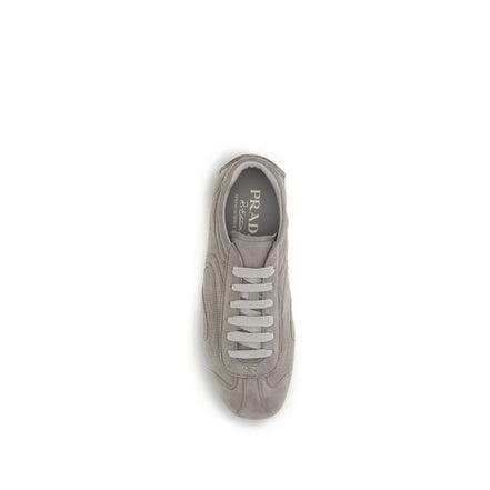 Prada Beige Lamb Athletic Sneakers
