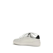 Balmain Black Calf Leather Low Top Sneakers