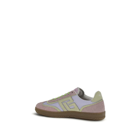 Balmain Sneakers Athletic Multicolor in Pelle di Vitello Bos Taurus