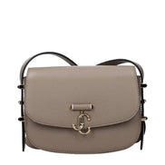 Jimmy Choo Grey Leather Crossbody Bag
