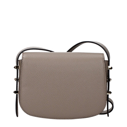 Jimmy Choo Grey Leather Crossbody Bag