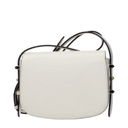 Jimmy Choo White Leather Shoulder Bag