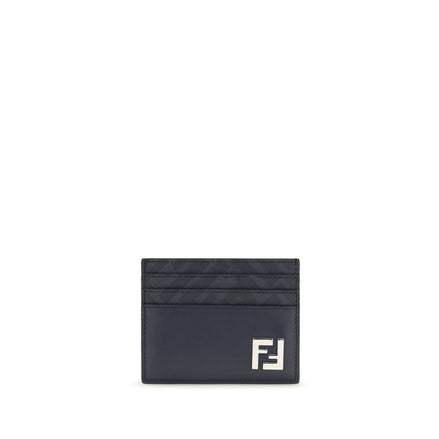 Portefeuille Fendi en cuir bleu
