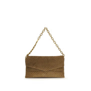 Gucci Brown Suede Handbag