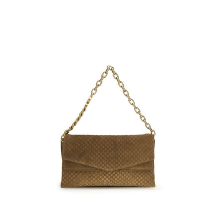 Gucci Brown Suede Handbag