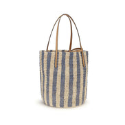 Borsa a secchiello Valentino Garavani in rafia multicolor