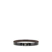 Ferragamo Black Calf Leather Belt