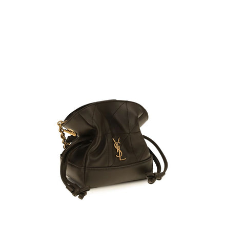 Saint Laurent Bicolor Lamb Clutch Bag