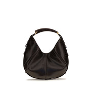 Saint Laurent Brown Calf Leather Shoulder Bag - Women