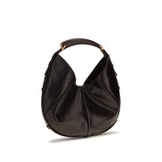 Saint Laurent Brown Calf Leather Shoulder Bag - Women