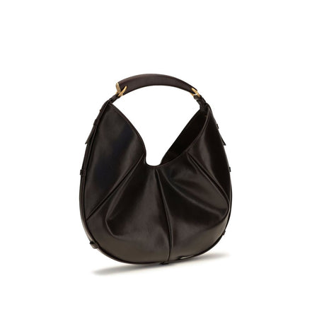 Saint Laurent Brown Calf Leather Shoulder Bag - Women