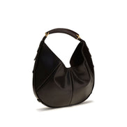 Saint Laurent Brown Calf Leather Shoulder Bag - Women