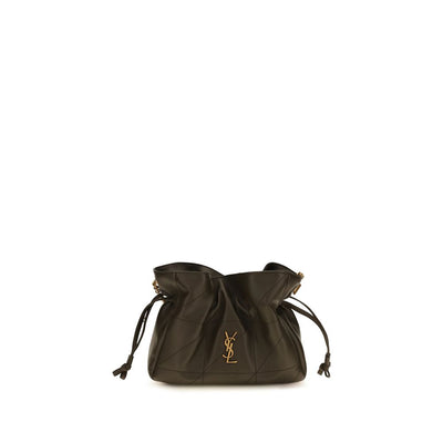 Saint Laurent Bicolor Lamb Clutch Bag